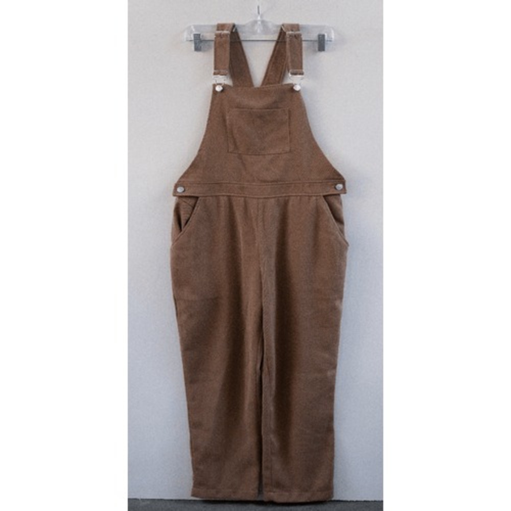 FRNCH Overalls Jumpsuit Brown Tan Size‎ S